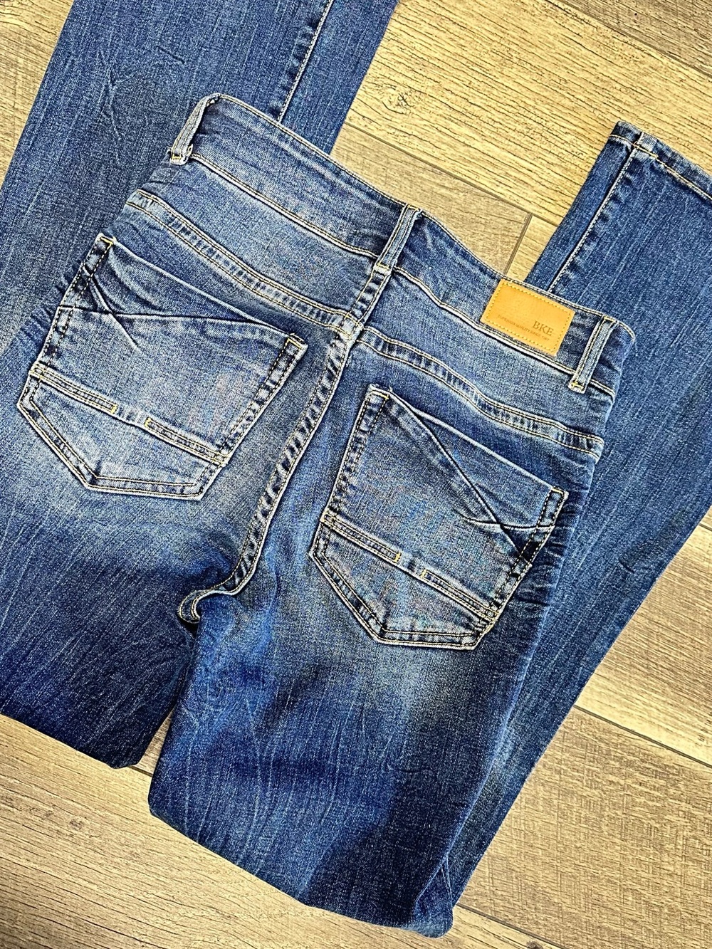 BKE Blue bootcut Jeans